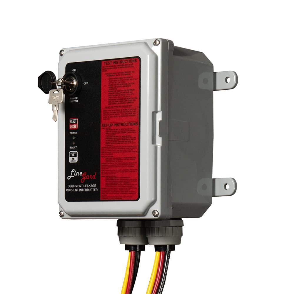 40 - 60 Amp Permanent ELCI, 40A, 50A, 60A