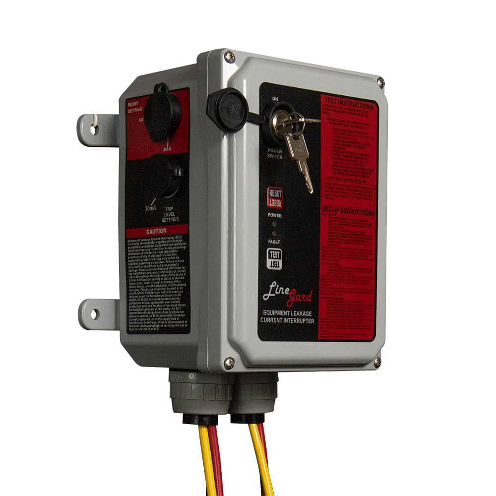 40 - 60 Amp Permanent ELCI, 40A, 50A, 60A