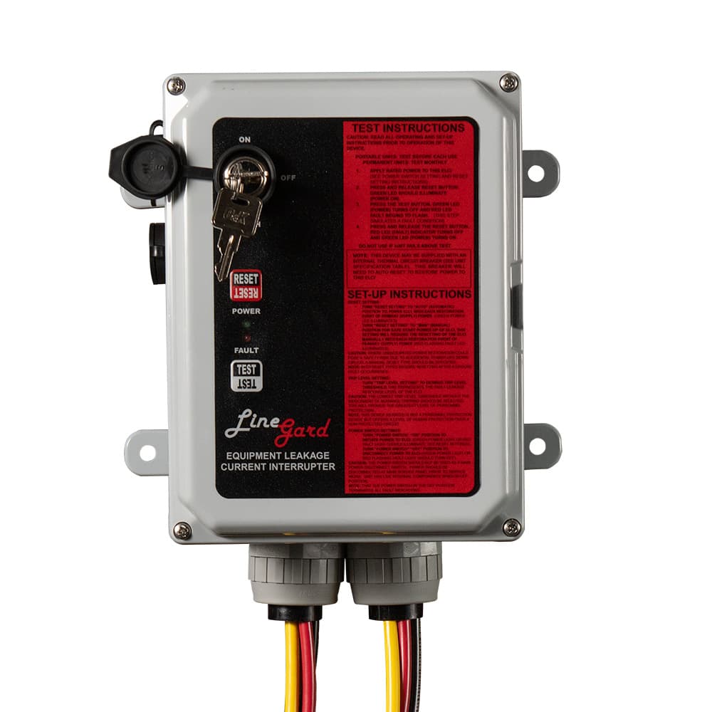 40 - 60 Amp Permanent ELCI/GFPE