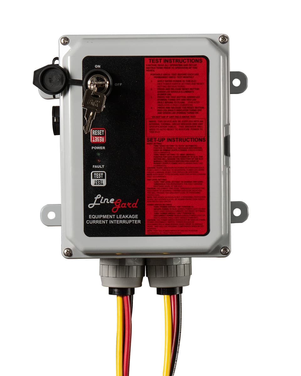 40 - 60 Amp Permanent ELCI/GFPE
